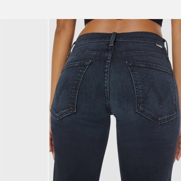 MOTHER The Mid Rise Rider Ankle Jeans | Night in Paris Wash | Size 26 - Picture 2 of 11